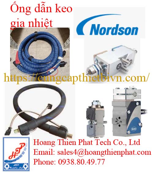 ống dẫn keo gia nhiệt Nordson