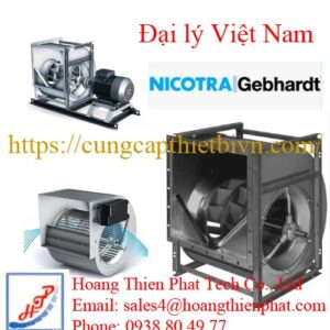 Quạt Nicotra Gebhardt tại Việt Nam