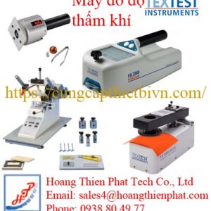 Máy đo độ thấm khí Textest