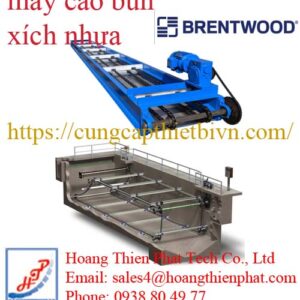 máy cào bùn xích nhựa Brentwood