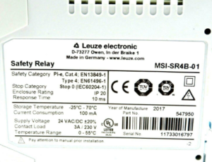 Leuze MSI-SR4B-01