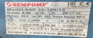 Bơm ly tâm Sempa Pompa