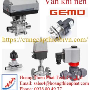 Van màng khí nén GEMU
