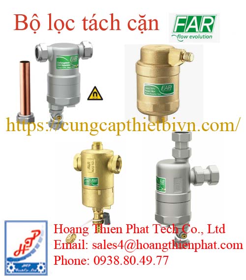 bộ lọc tách cặn FAR