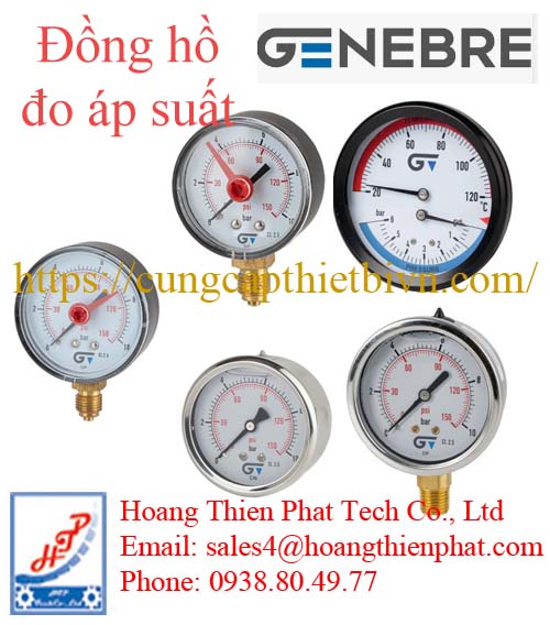 Đồng hồ đo áp suất GENEBRE