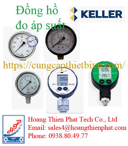 Đồng Hồ Đo Áp Suất Keller