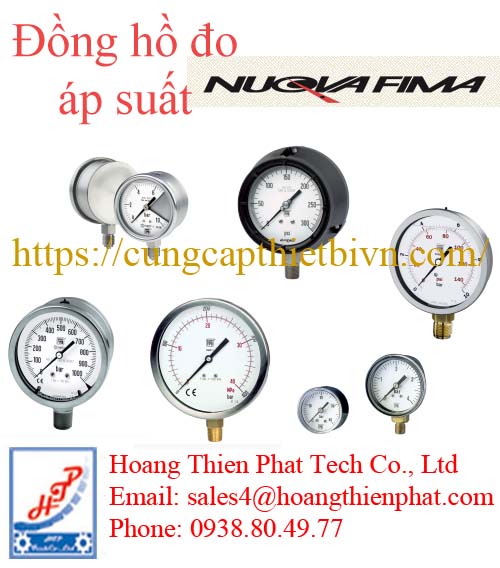 Đồng hồ đo áp suất Nuova Fima