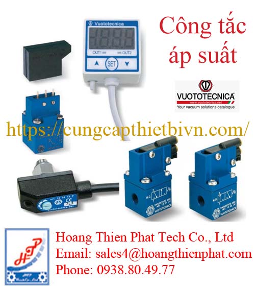 Công tắc áp suất VUOTOTECNICA