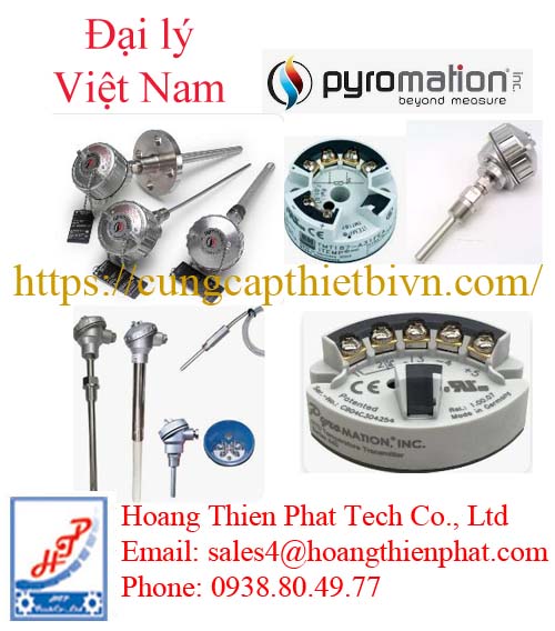 nhà phân phối Pyromation tại Việt Nam