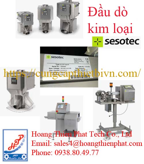 đầu dò kim loại Sesotec