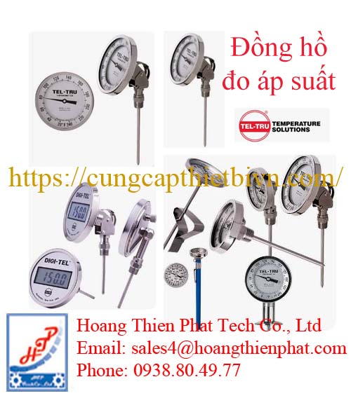 Đồng hồ đo áp suất TEL-TRU
