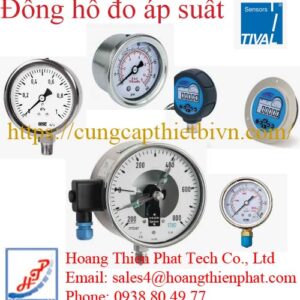Đồng hồ đo áp suất TIVAL
