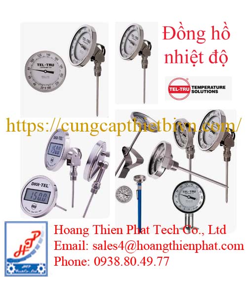 Đồng hồ nhiệt độ TEL-TRU