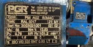 Hộp giảm tốc PGR cho cầu trục