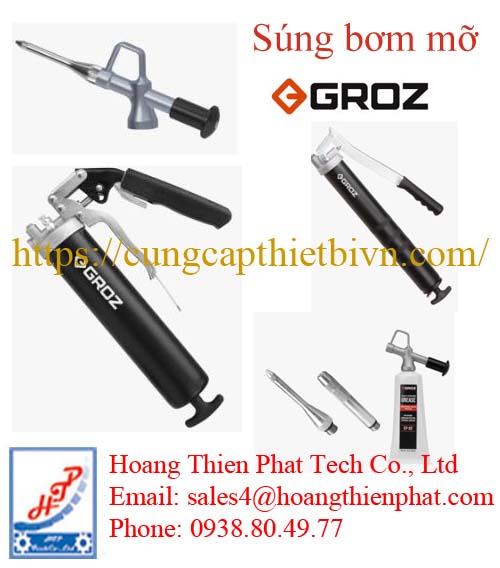 Súng bơm mỡ GROZ