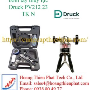 bơm tay thủy lực Druck PV212 23 TK N
